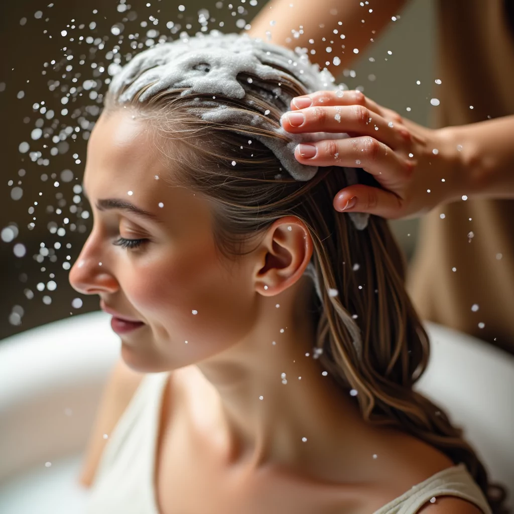 Hair washing